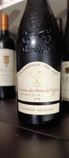Údolí Rhôny Châteauneuf-du-Pape Domaine Des Pères de l'Eglise Le Calice de Saint Pierre 2018