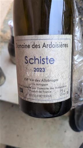Alpe in reke Rona Vina Allobrogov Domaine Des Ardoisières Schiste 2023