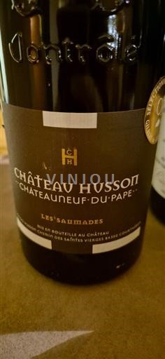 Rhônen laakso Châteauneuf-du-Pape Château Husson Les Saumades 2009
