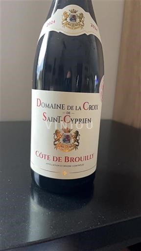 Beaujolais Côte-de-brouilly Domaine La Croix de Saint-Cyprien 2024