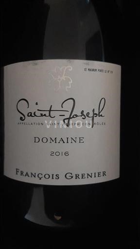 Vallée du Rhône Saint-Joseph François Grenier Domaine 2016