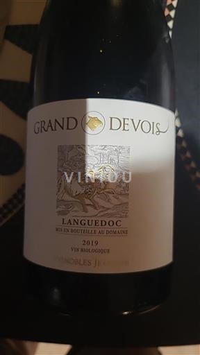 Languedoc Vignobles Jeanjean Grand Devois 2019