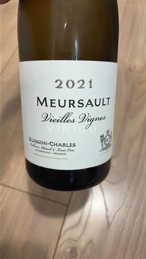 Bourgondië Meursault Buisson-Charles Vieilles Vignes 2021