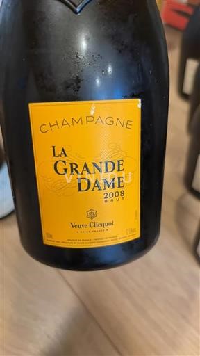 Champaña Champán Veuve Clicquot La Grande Dame 2008