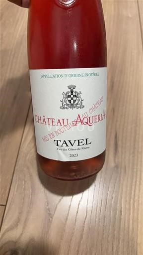 Valle del Rodano Tavel Château Aqueria 2023