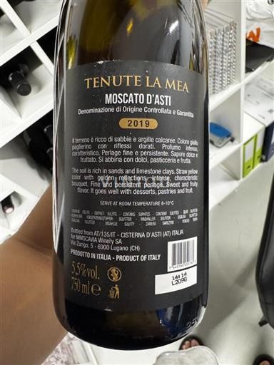 Piemonte Dolcetto d'Asti Tenute La Mea 2019
