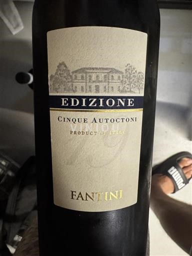 Abruzzes Fantini Edizione Cinque Autoctoni 2019