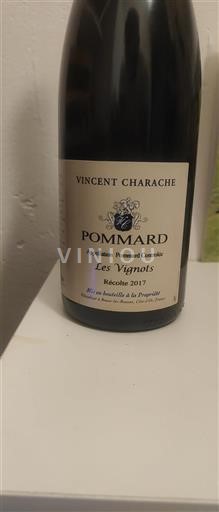 Borgogna Pommard Vincent Charache Les Vignots 2017