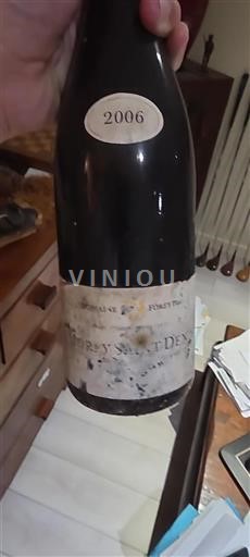 Vin Rouge sec Forey Père et Fils 2006 France Bourgogne Morey-saint-denis AOC Premier Cru