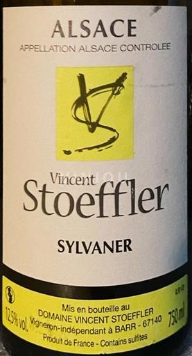Alsace Sylvaner Domaine Stoeffler 2022