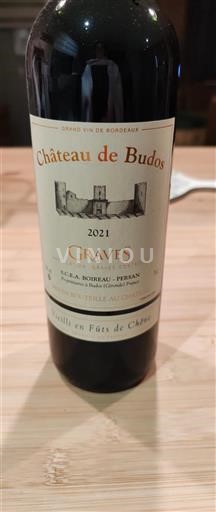 Bordeaux Graves Château Budos 2021
