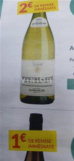 Burgundy Bourgogne Aligoté Patriarche 2022