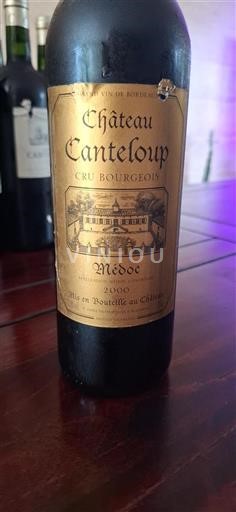 Bordeaux Médoc Cru Bourgeois Château Canteloup 2000