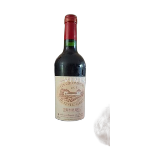 Vin Rouge sec Les Colombiers Feytit Clinet 2018 France Bordeaux Pomerol AOC