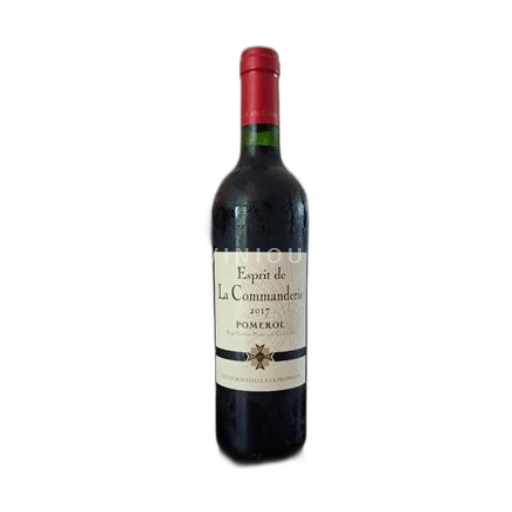 Bordeaux Pomerol Château La Commanderie Esprit de 2017