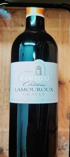 Bordeaux Graves Château Lamouroux 2007