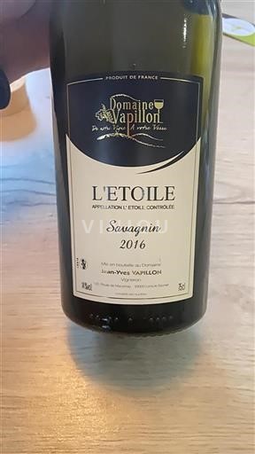 Jura L'Étoile Domaine Jean-Yves Vapillon 2016