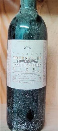 Sydvestfrankrig Buzet Château Tournelles Prestige 2000