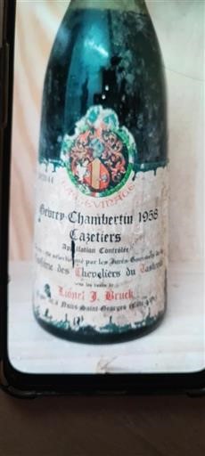 Bourgondië Gevrey-Chambertin Premier Cru Domaine Lionel J. Bruck Cazetiers 1958