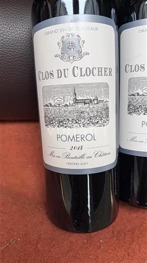 Bordeaux Pomerol Clos du Clocher 2014