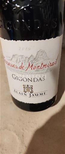 Valle del Rodano Gigondas Alain Jaume Terrasses de Montmirail 2019