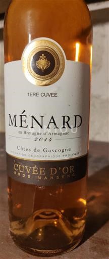 Sudoeste Côtes de Gascogne Ménard d'Or 2014