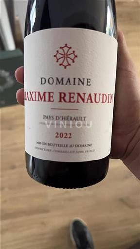 Languedoc Domaine Maxime Renaudin 2022