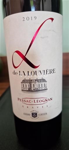 Bordeaux Pessac-Léognan Château La Louvière 2019