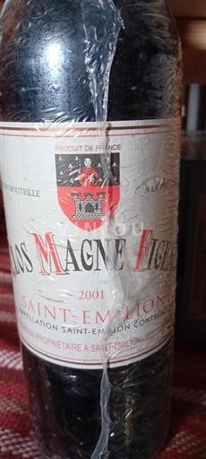 Bordeaux Saint-Émilion Clos Magne Figeac 2001