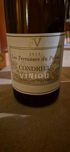 Valle del Rodano Condrieu François Villard Les Terrasses du Palat 2013