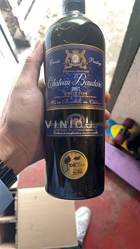 South West Fronton Château Baudare Prestige 2017