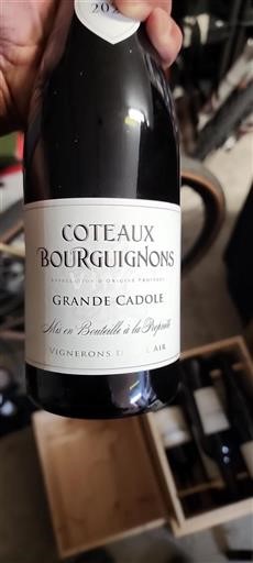 Borgogna Coteaux borgognoni Vignerons de Bel Air Grande Cadole 2020