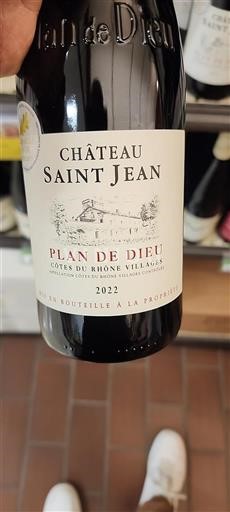 Údolí Rhôny Côtes-du-Rhône-villages Château Saint Jean Plan de Dieu 2022