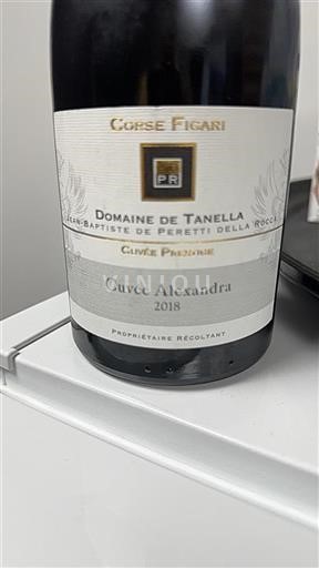 Korsika Ikke specificeret Domaine Tanella Alexandra 2018