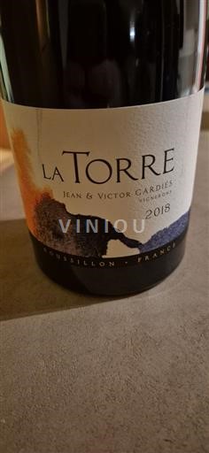 Roussillon Côtes-du-Roussillon Jean & Victor Gardies La Torre 2018
