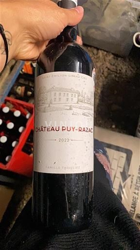 Bordeaux Saint-Émilion Grand Cru Château Puy-Razac 2022