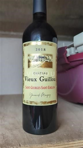 Bordeaux Saint-Georges-Saint-Émilion Vieux Guillou 2018