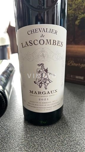 Bordeaux Margaux Château Lascombes Chevalier de Lascombes 2021
