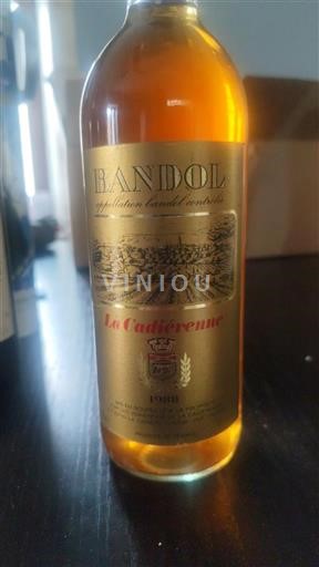 Provenza Bandol La Cadiérenne 1988