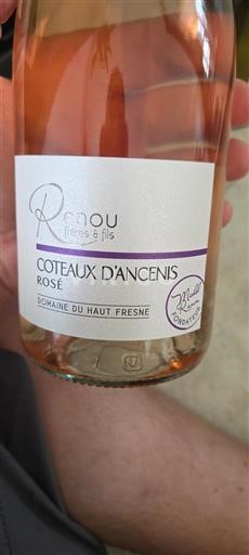Valle della Loira Coteaux-d'Ancenis Domaine Haut Fresne 2023