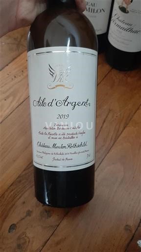 Bordeaux Château Mouton Rothschild Aile d'Argent 2019