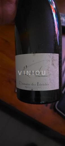 Vin Blanc sec L'intrépide Chardonnay Domaine Des Bérioles 2022 France Vallée de la Loire Côte-roannaise