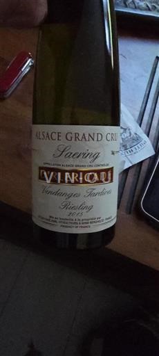 Alsace Ospecificerad Grand Cru Dirler-Cadé Vendanges Tardives 2015