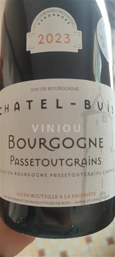 Burgundsko Bourgogne-passetoutgrain Chatel-Buis 2023
