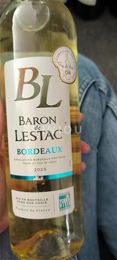 Bordeaux Baron de Lestac 2023