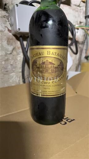 Bordeaux Pauillac Grand Cru Château Batailley 1975