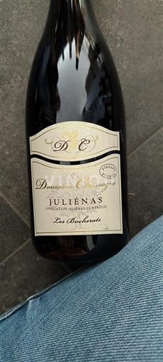 Beaujolais Juliénas Domaine Chassagne Les Bucherats 2011