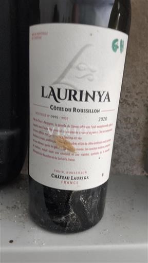Rosellón Costas del Rosellón Château Lauriga Laurinya 2020