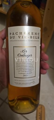 Sudoeste Pacherenc-du-vic-bilh Cave de Crouseilles Les Ombrages 2015