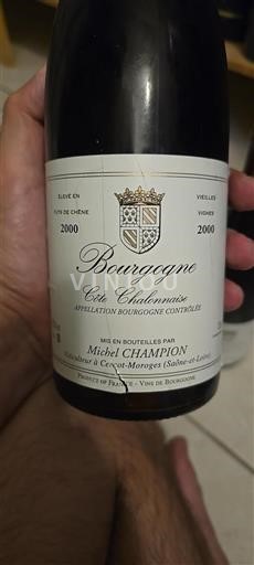 Burgundsko Bourgogne-Côte-Chalonnaise Michel Champion 2000
